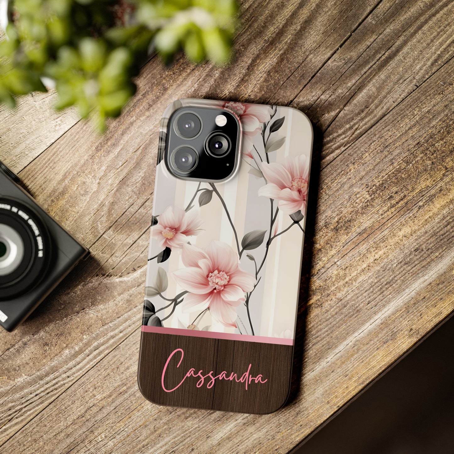 Cassandra Personalized Slim Phone Cases