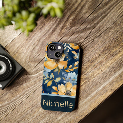 Nichelle Personalized Slim Phone Cases