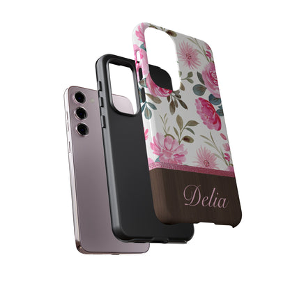 Delia Personalized Tough Cases