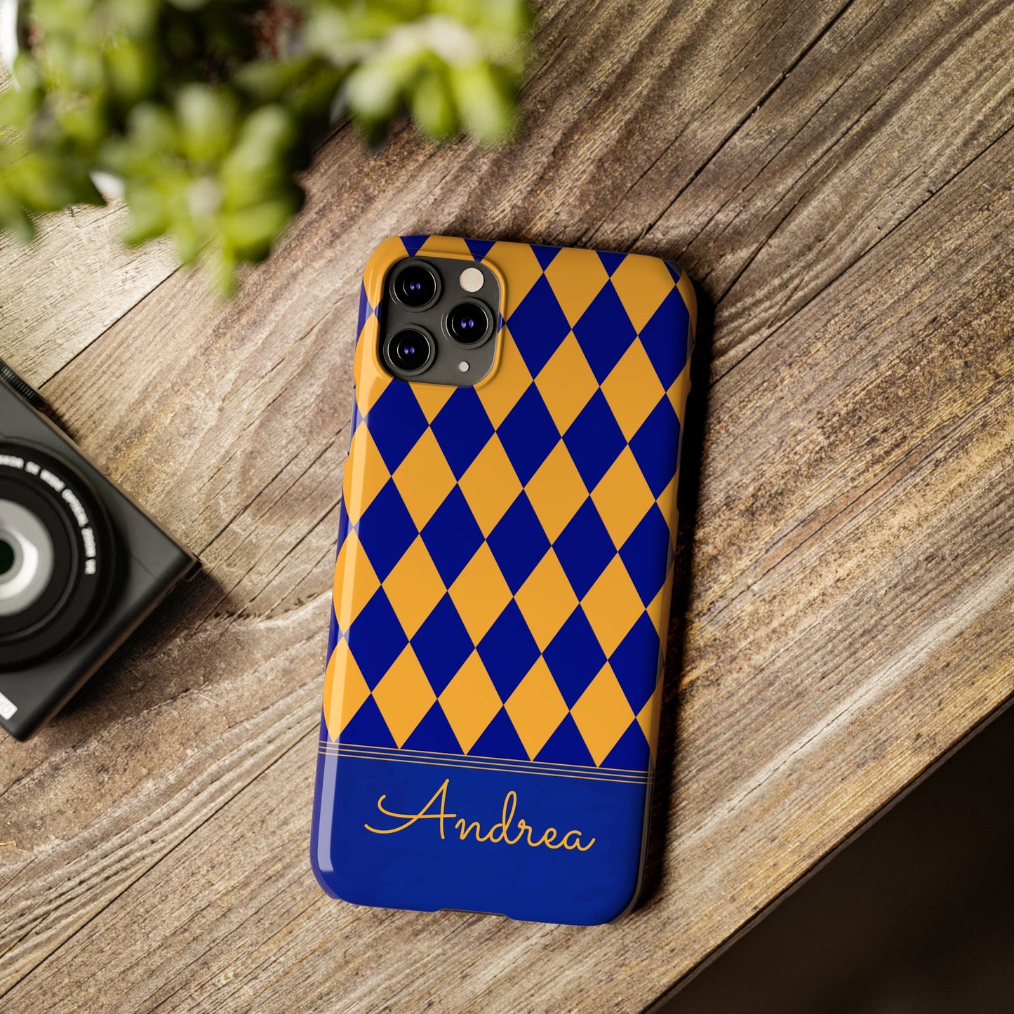 Andrea Personalized Slim Phone Cases