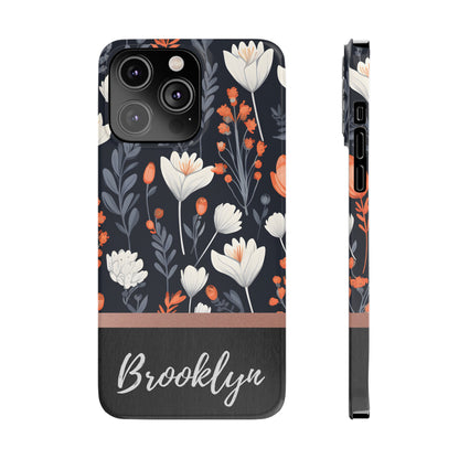 Brooklyn Personalized Slim Phone Cases