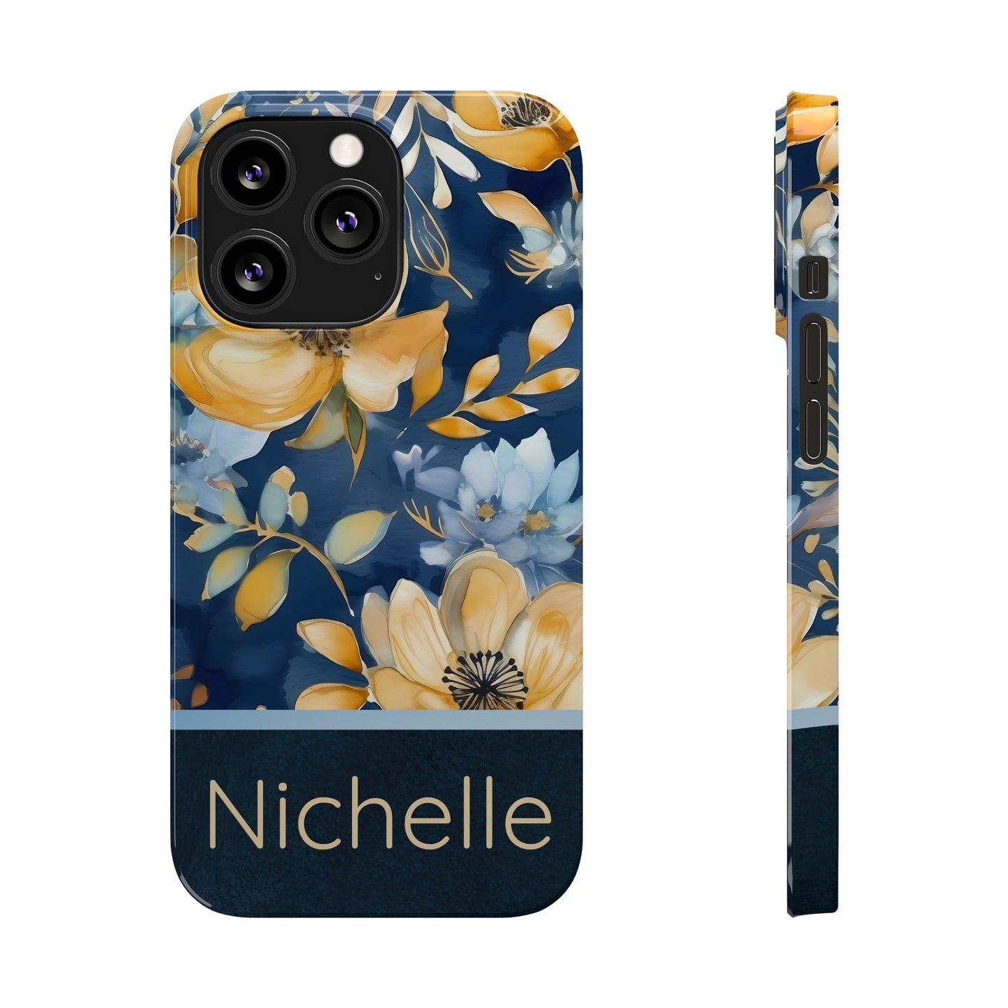 Nichelle Personalized Slim Phone Cases