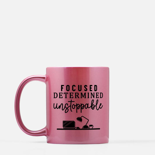 Focused Mug 11oz. (Pink)