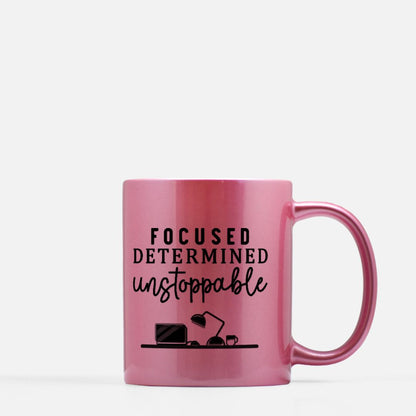 Focused Mug 11oz. (Pink)